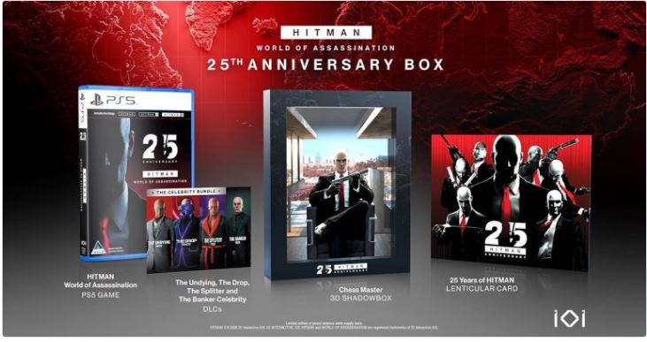 Hitman: World of Assassination - 25th Anniversary Edition – PlayStation 5 – spilomslag