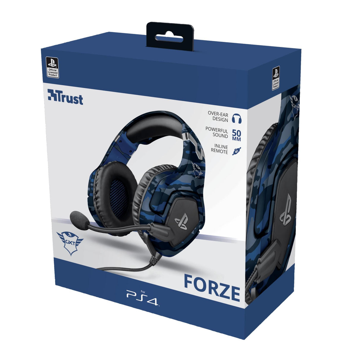 TRUST GXT488 FORZE-B PS4 HEADSET BLÅT