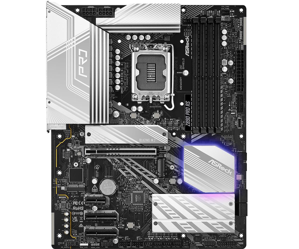 ASRock Z890 Pro RS Moderkort ATX LGA-1851 Intel Z890