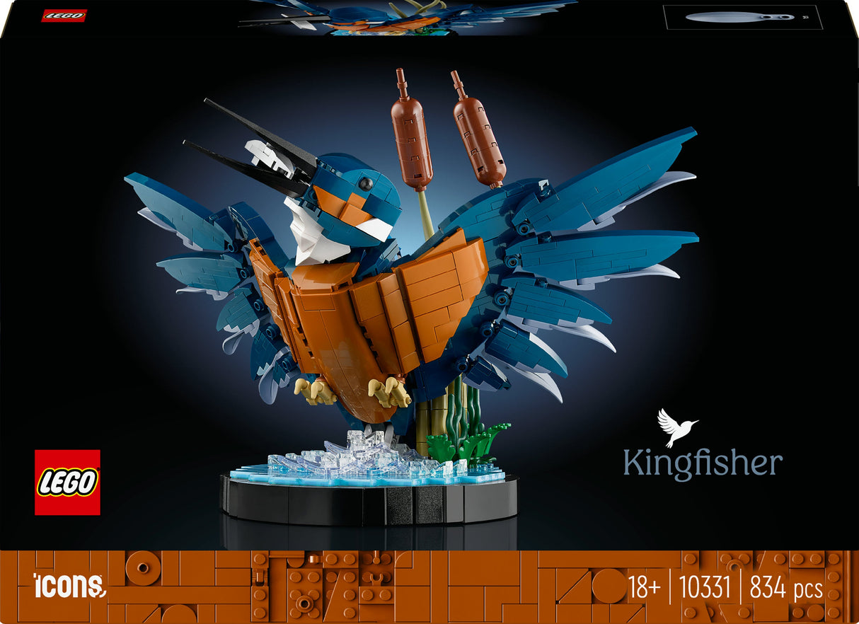 LEGO 10331 Ikoner Kungsfiskare, Byggleksak