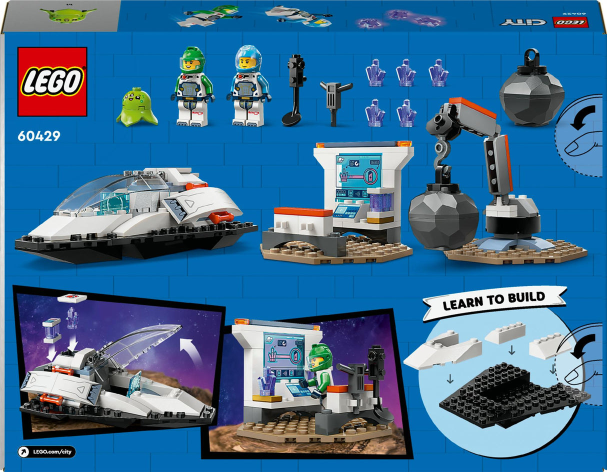 LEGO 60429 City Recovery of an asteroid in space, construction toy LEGO