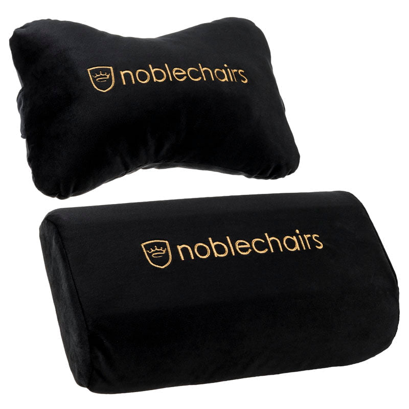 Noblechairs Kuddset För Gamingstol EPIC/ICON/HERO Svart/Guld