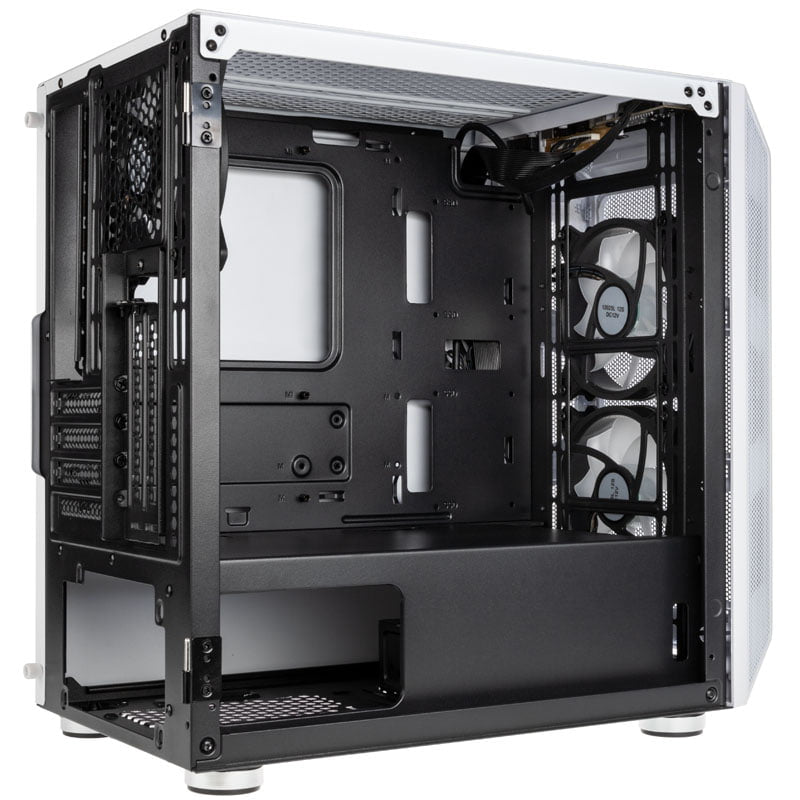 Kolink Citadel Mesh RGB Micro-ATX Case - White