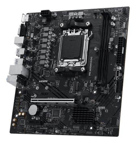MSI PRO A620AM-B EVO bundkort - AM5, micro-ATX - visning 3