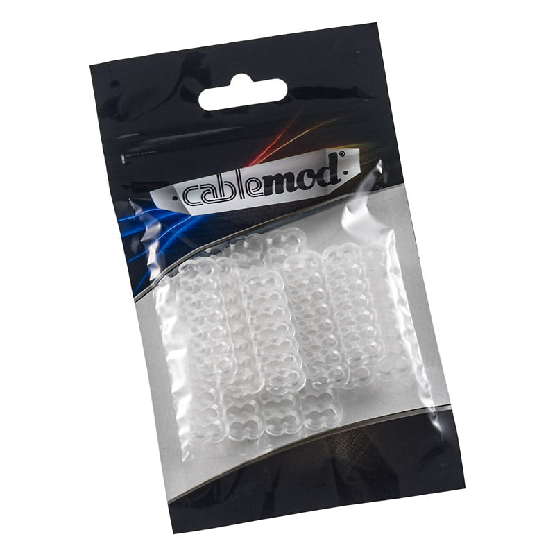CableMod PRO Bridged Cable Comb Kit - Transparent