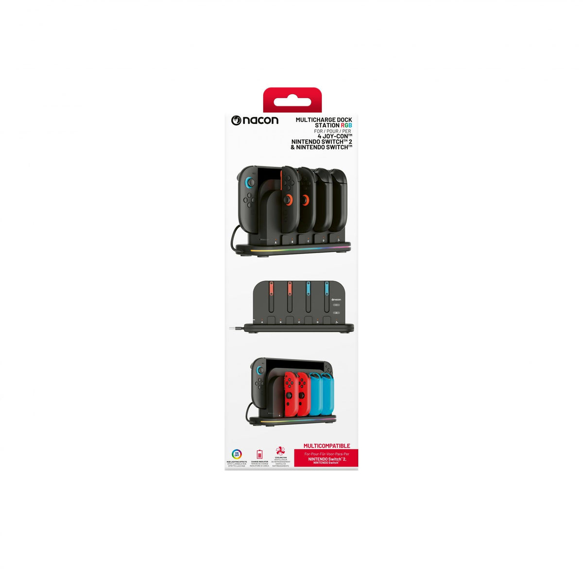 Nacon Multicharge Dock Nintendo Switch 2 Nacon