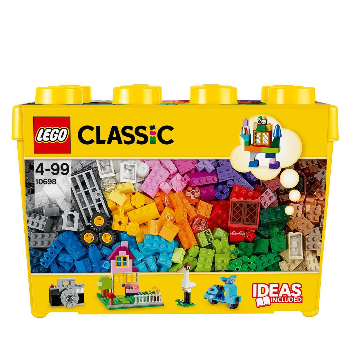 LEGO Classic - Stor Kreativ Klosslåda (10698)