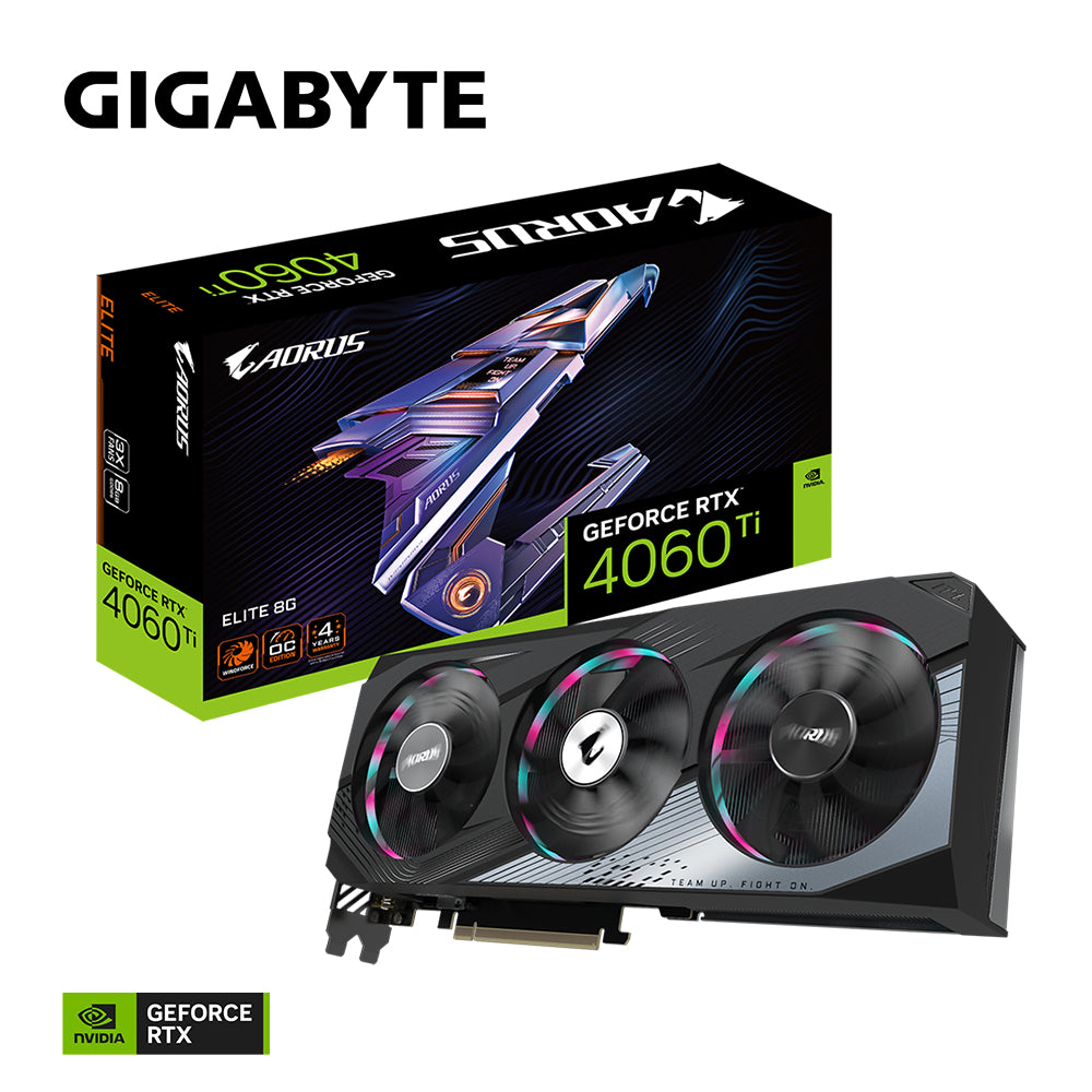 AORUS GeForce RTX 4060 Ti ELITE 8G 8GB