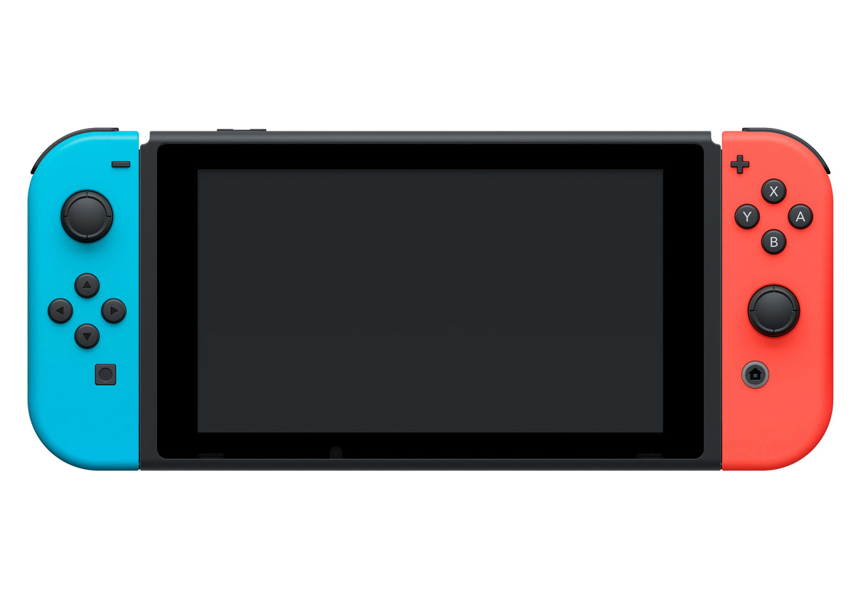 Nintendo Switch-konsol Med Neon Red & Neon Blue Joy-Con (uppgraderad Version)
