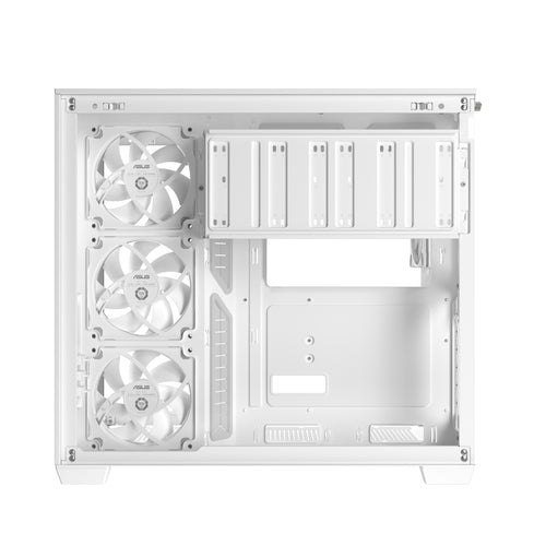 ASUS A32 Plus TG ARGB White – indvendig opbygning eller underside (vinkel 4)