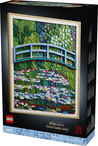 LEGO 31220 Art Claude Monet - Bridge over a water lily pond Lego