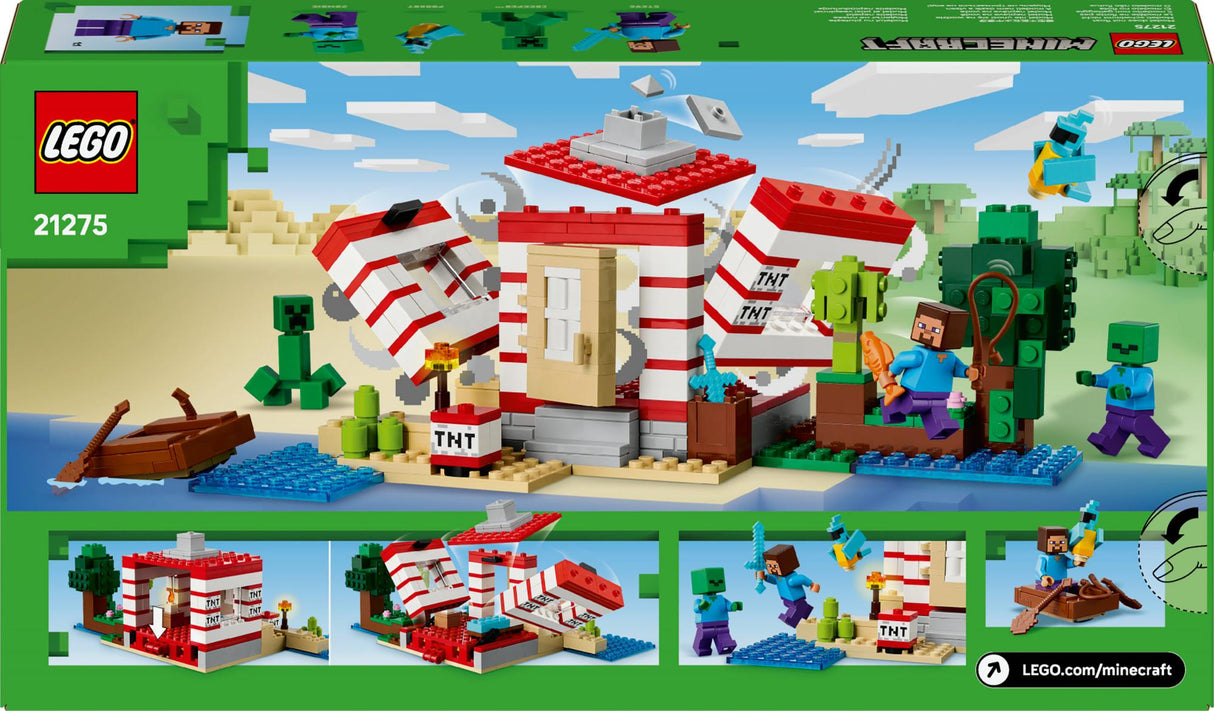 LEGO - Minecraft - The TNT Jungle House (21275) LEGO