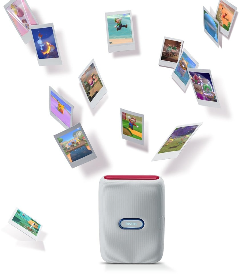 Fuji - Instax Mini link Compact Photo Printer - Pokemon Special Bundle Kit