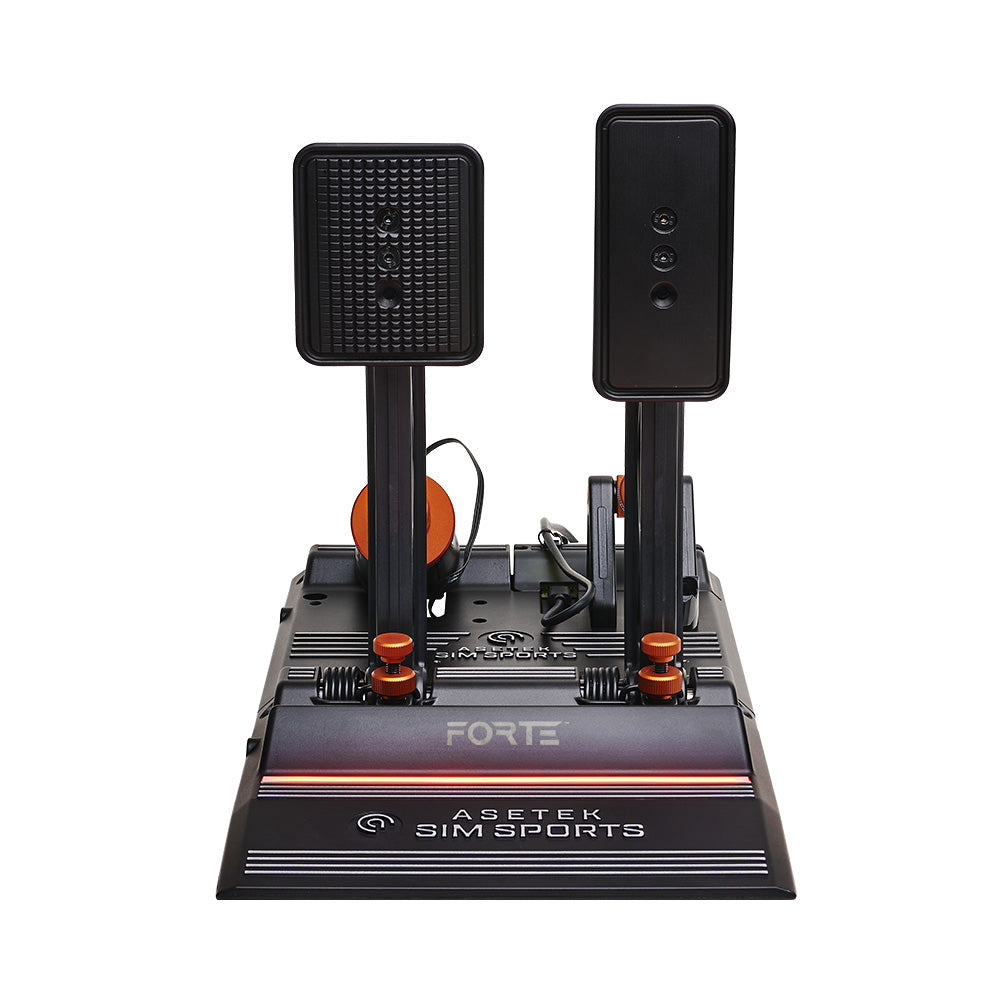 Asetek Forte Sim Racing Pedaler Broms Och Gas