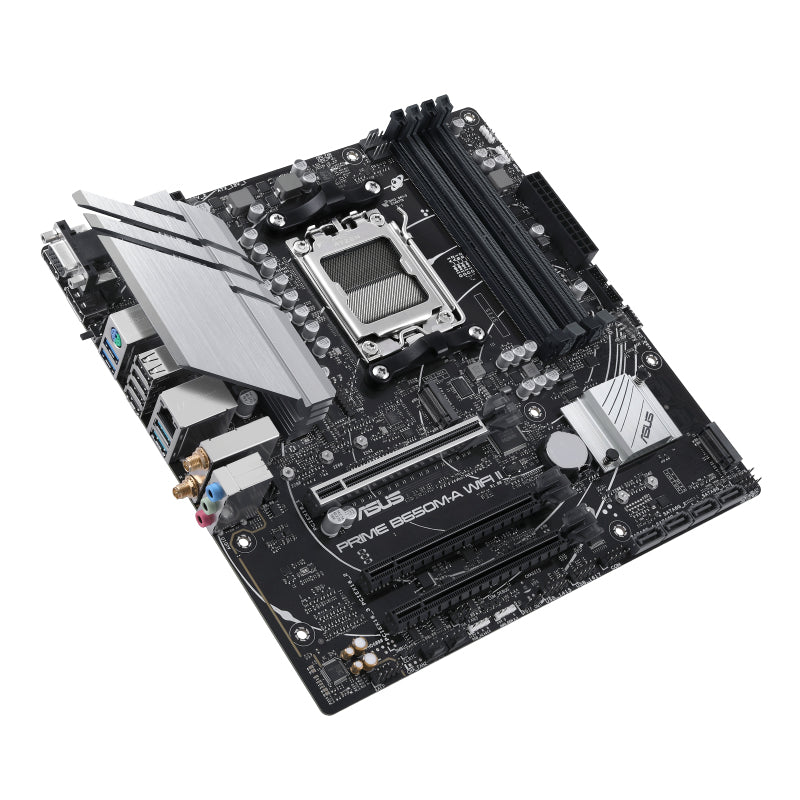 ASUS PRIME B650M-A WIFI II (mATX, B650, AM5)