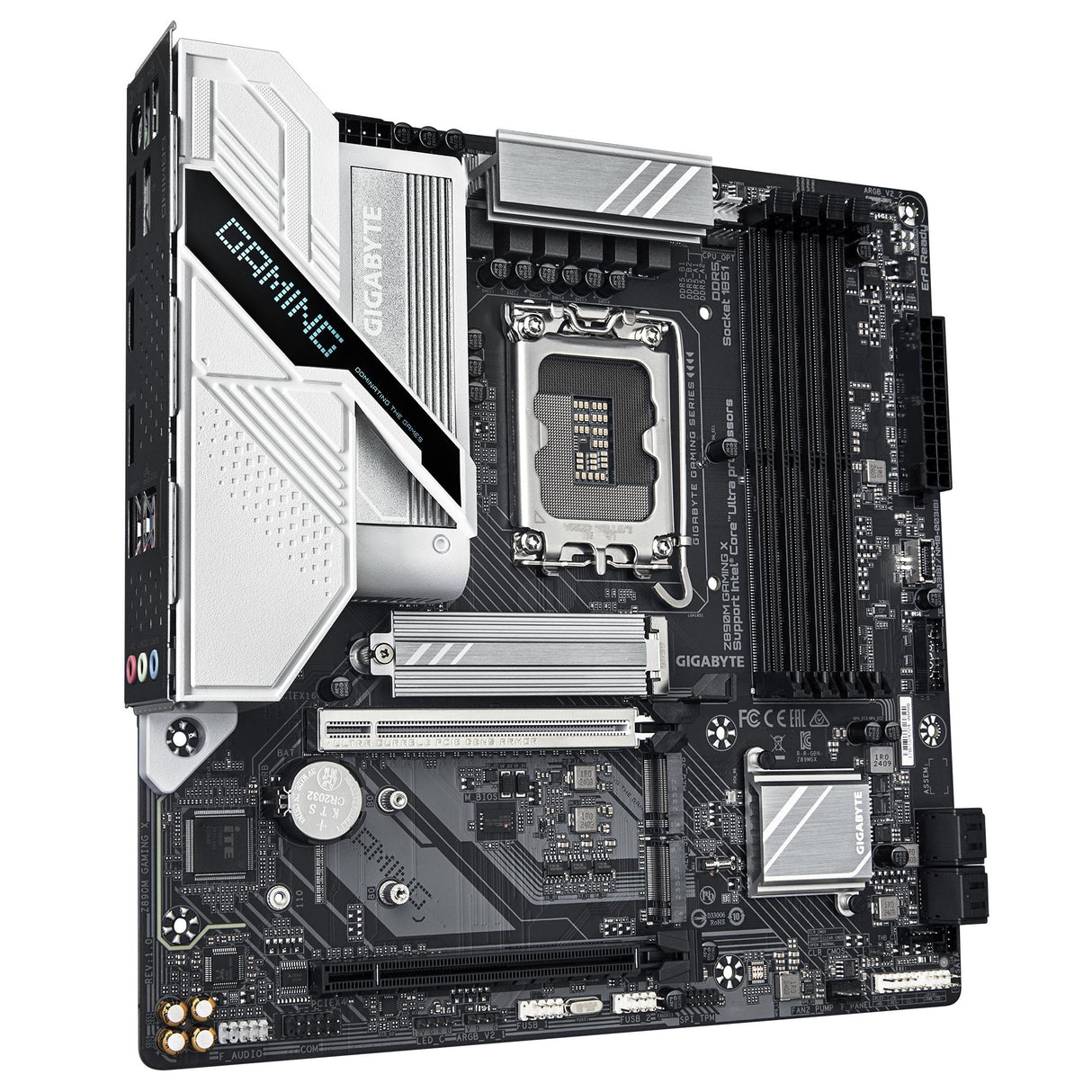 Gigabyte Z890M GAMING X Micro ATX LGA1851-sockel Intel Z890 Express