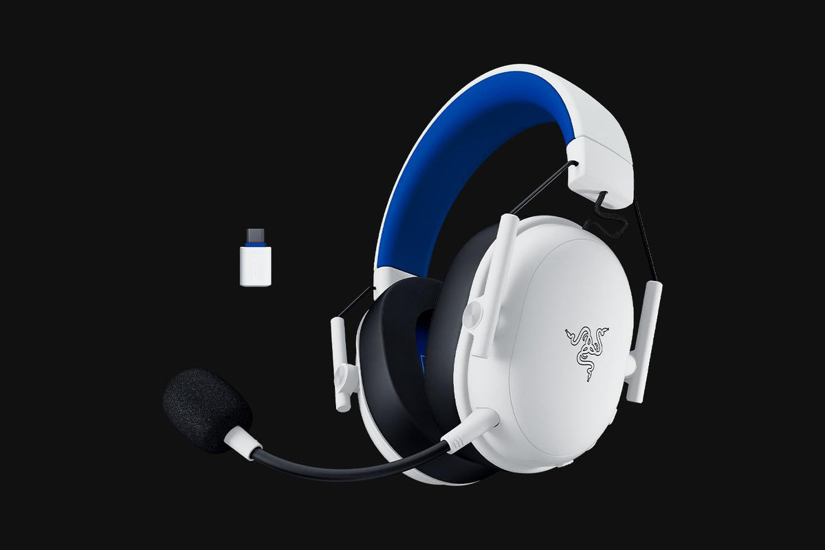 Razer - Blackshark V3 X Hyperspeed for Playstation - White Razer
