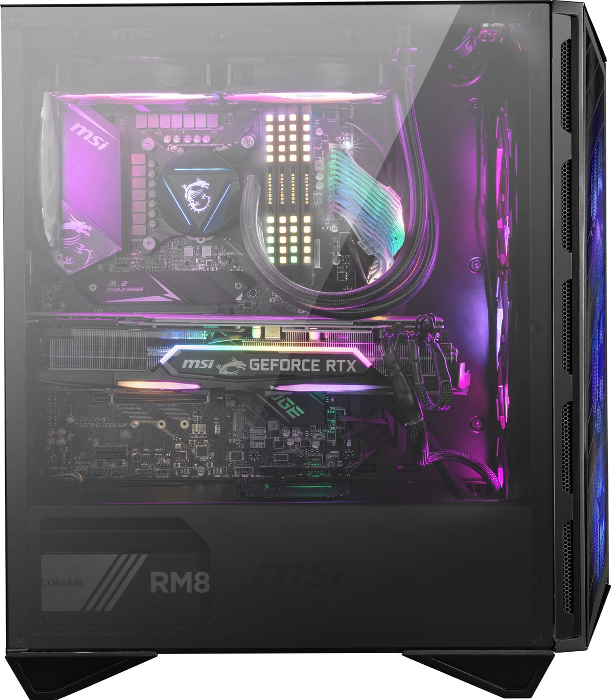 MSI MPG GUNGNIR 110M Mid-Tower ATX / Micro-ATX / Mini-ITX