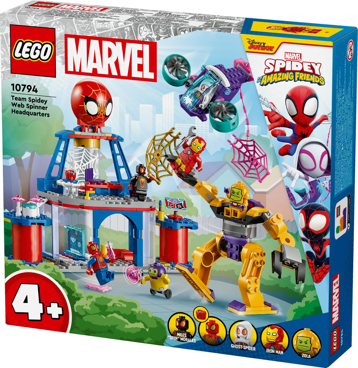 LEGO 10794 Marvel Spidey and his super friends The headquarters of Spidey's team LEGO