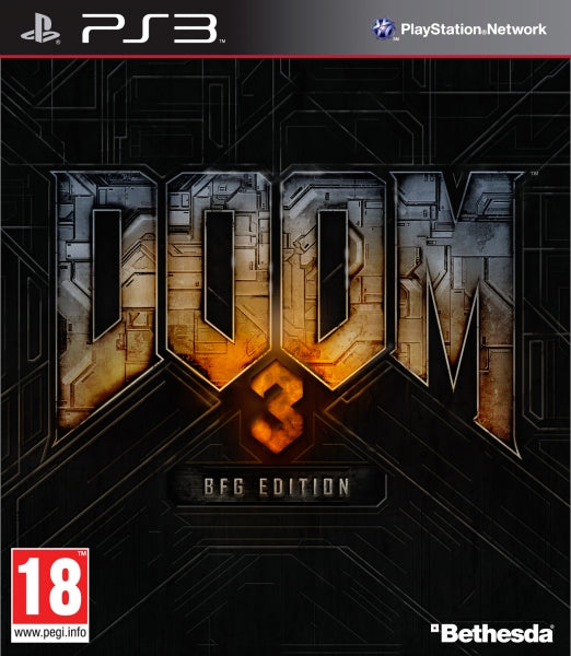 Doom 3 BFG Edition – PlayStation 3 – spilomslag