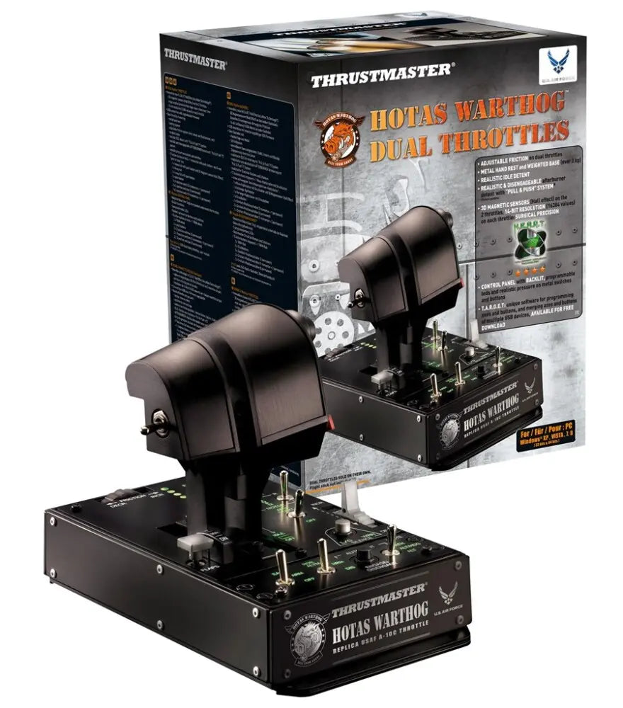 THRUSTMASTER HOTAS WARTHOG DUBBLA GAS