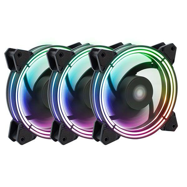 Darkflash TR360 PC Vattenkylning AiO RGB 3x 120x120 (svart)