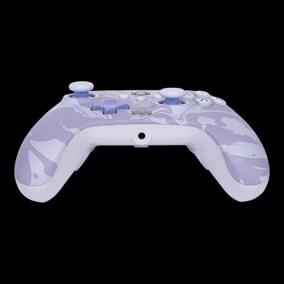 PowerA Enhanced Cabled Controller - Xbox Series X/S - Lavender Swirl