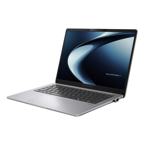 ASUS ExpertBook P3 G1 P3406CCA-LY0426 – set skråt forfra; tastaturlayout illustrativt