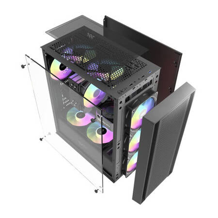 Darkflash DK353 ATX Svart Datorfodral