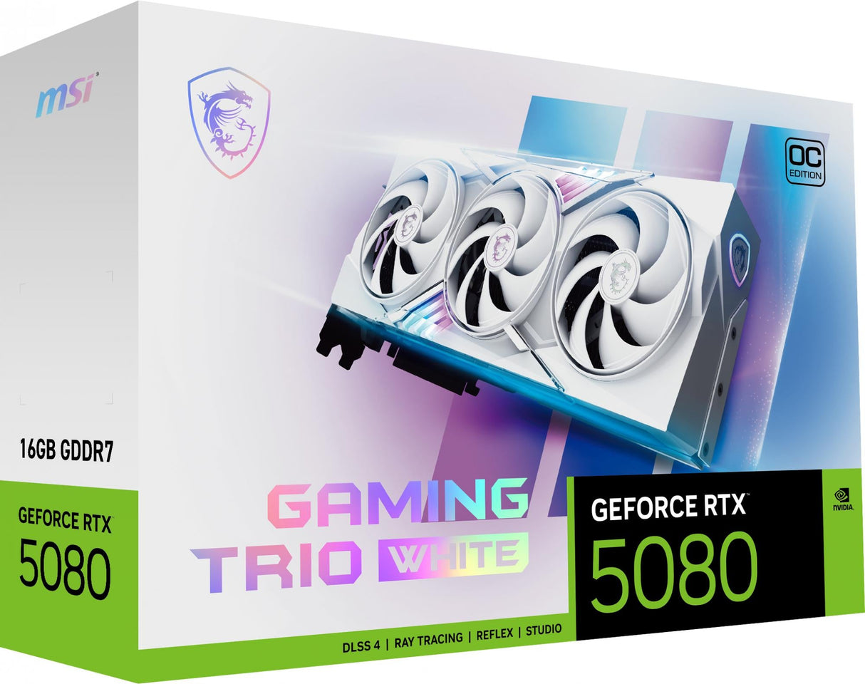 MSI GeForce RTX 5080 16G GAMING TRIO OC (Vit)