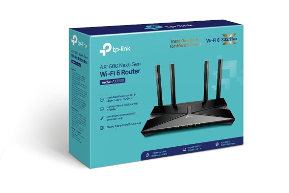 TP-Link Archer AX1500 Trådlös Router Desktop