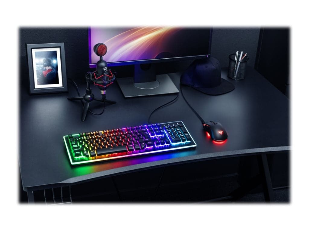 Trust Gaming GXT 244 Buzz Mikrofonkabel Svart Röd