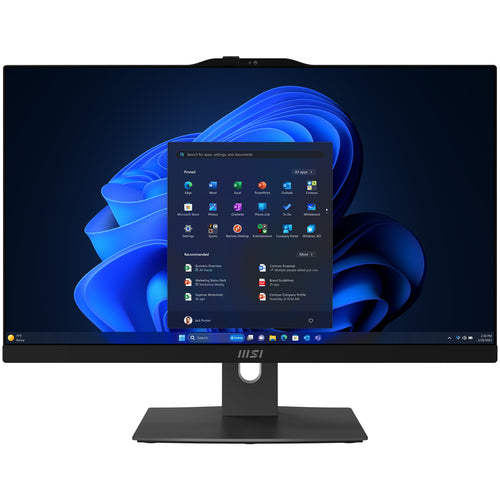 MSI Modern AM242TP 1M-1230EU – skærm med Windows vist som illustration