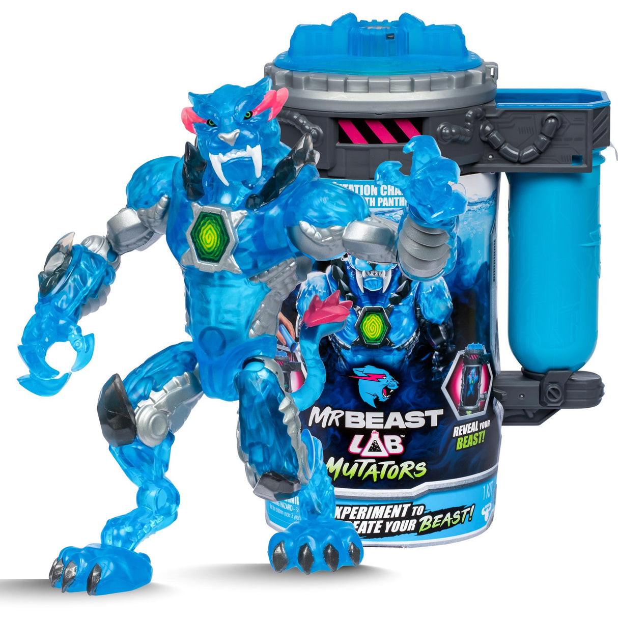 HERR. BEAST LAB - Mutator Action Figs -Stealth Panther (20346)