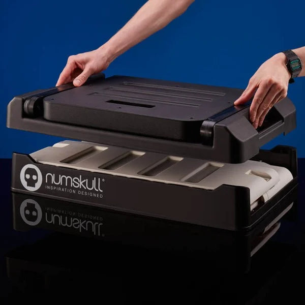 Numskull Officiell PS5-inspirerad Sovrumsförvaringslåda Med Hopfällbar Stol