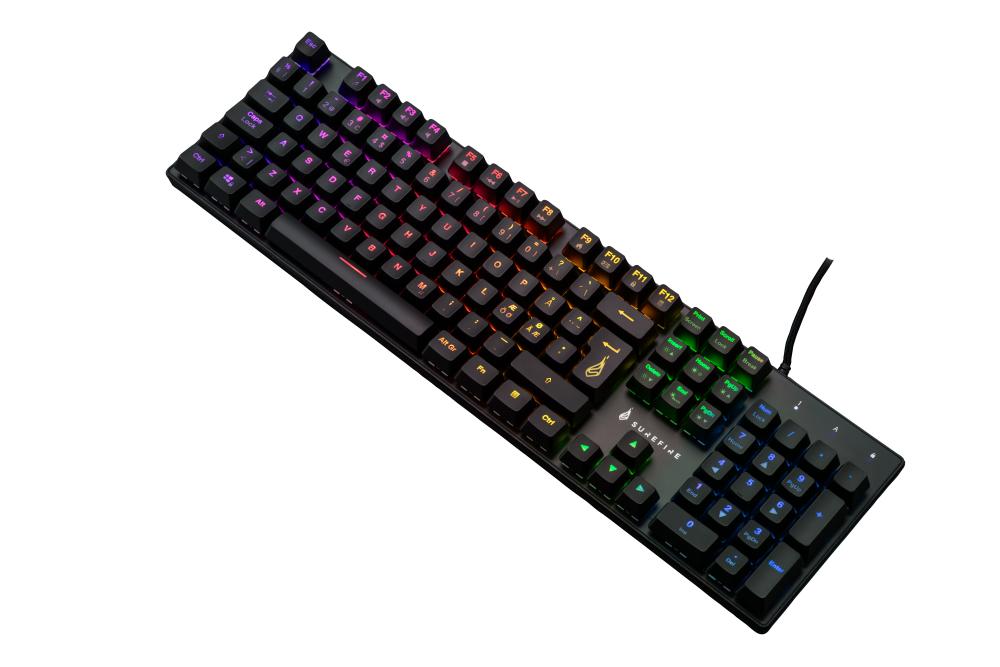 SUREFIRE - KingPin M2 Mekaniskt Gaming RGB-tangentbord QWERTY Nordiskt