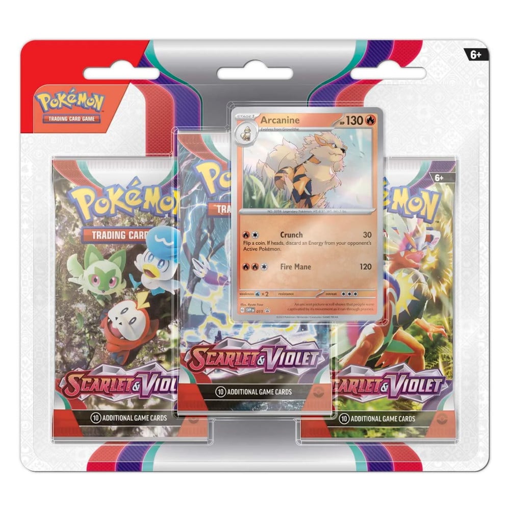 Pokemon – Blister 3P SV1 – Arcanine