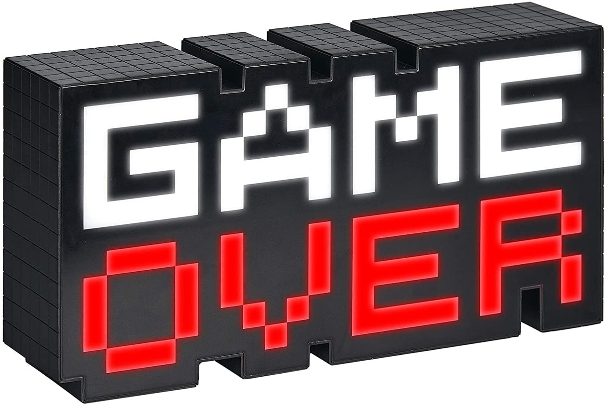 GAME OVER Ljusskylt