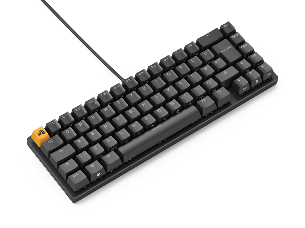 Glorious GMMK 2 Compact 65% - Fox Switch, NO-Layout - Svart