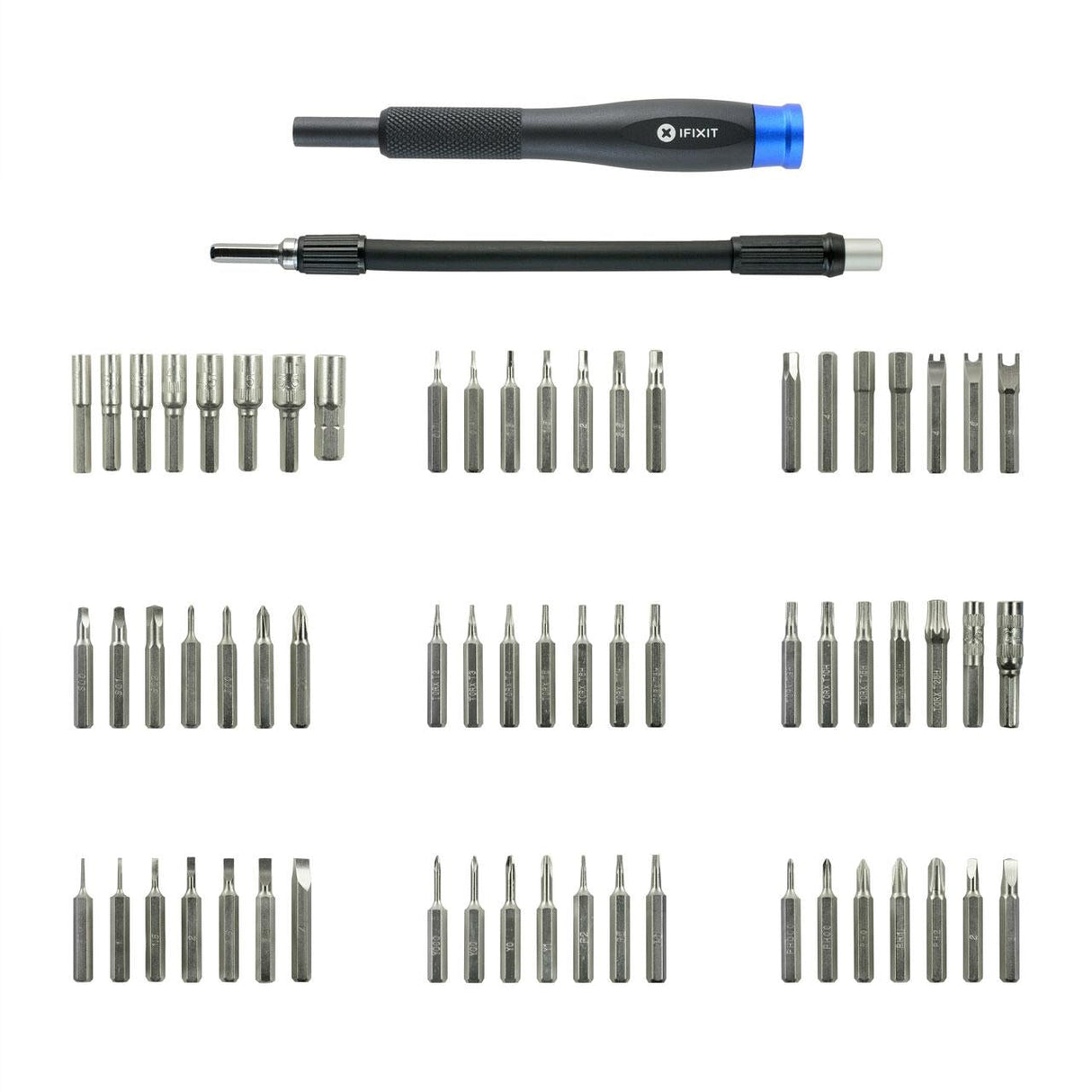 IFixit Mako 64 Bitars Drivrutinssats, Skruvmejsel + 64 Bitar