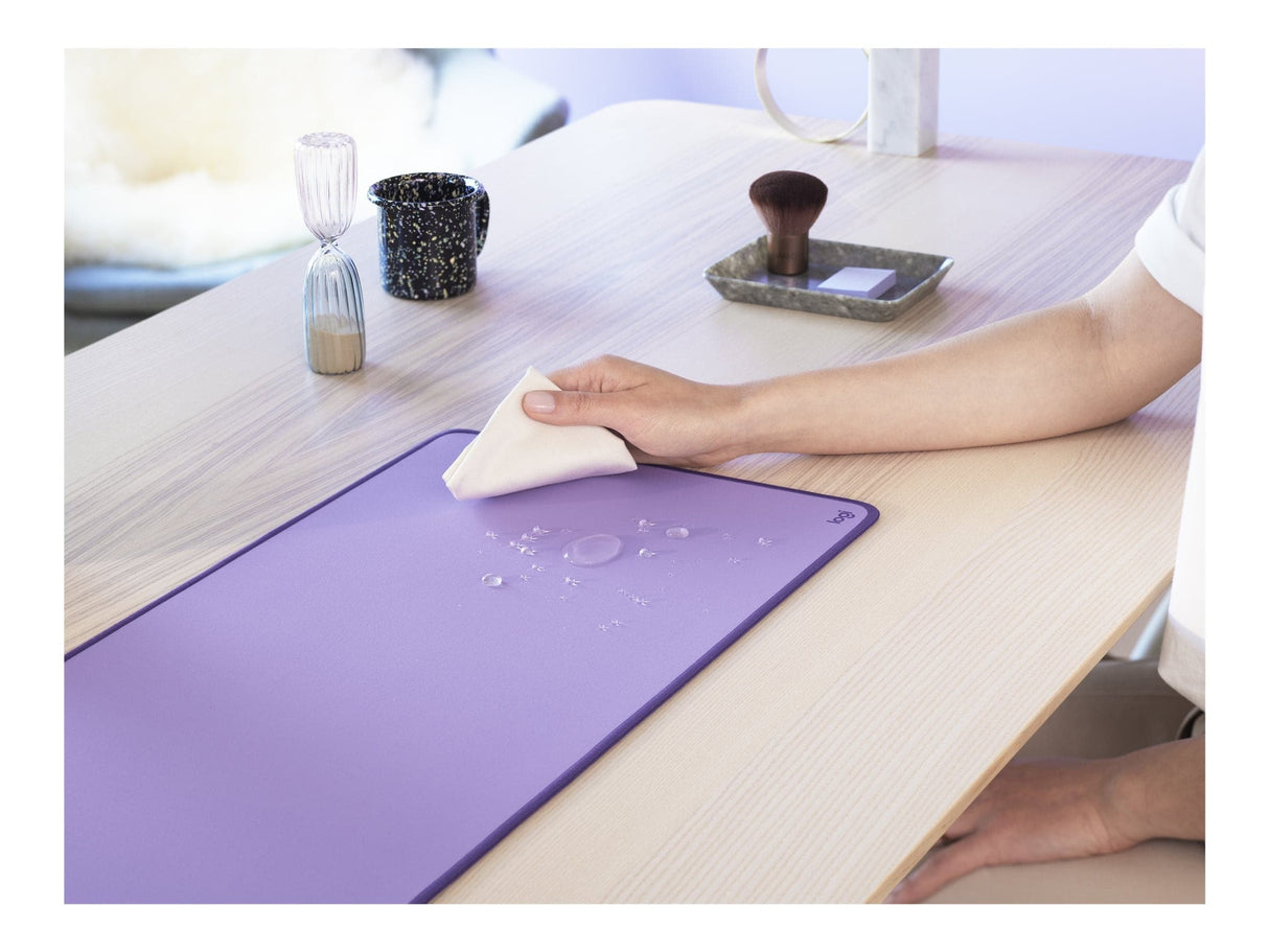 Logitech Desk Mat Studio Series Musmatta - Lavendel