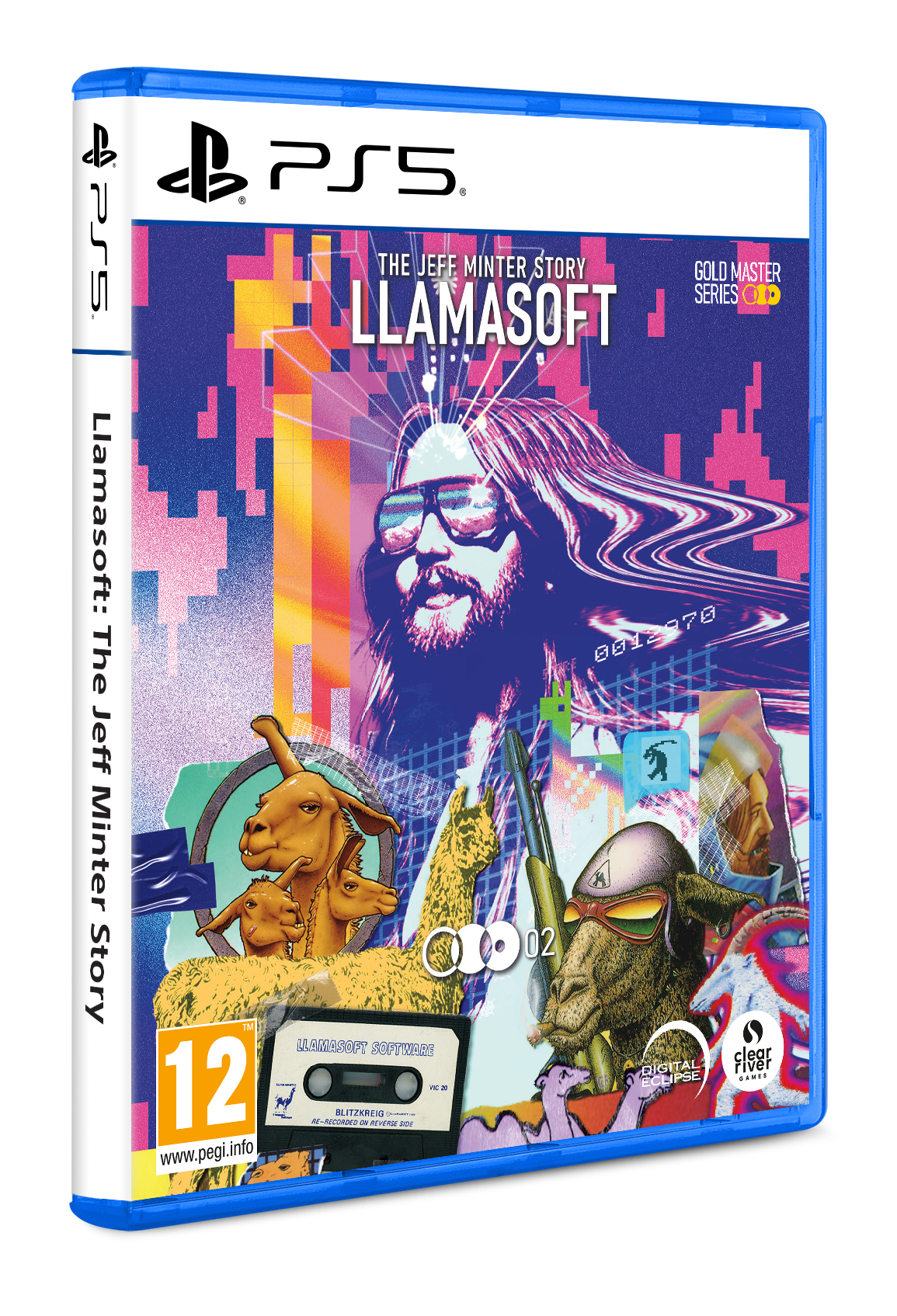 Llamasoft The Jeff Minter Collection – PlayStation 5 – spilomslag