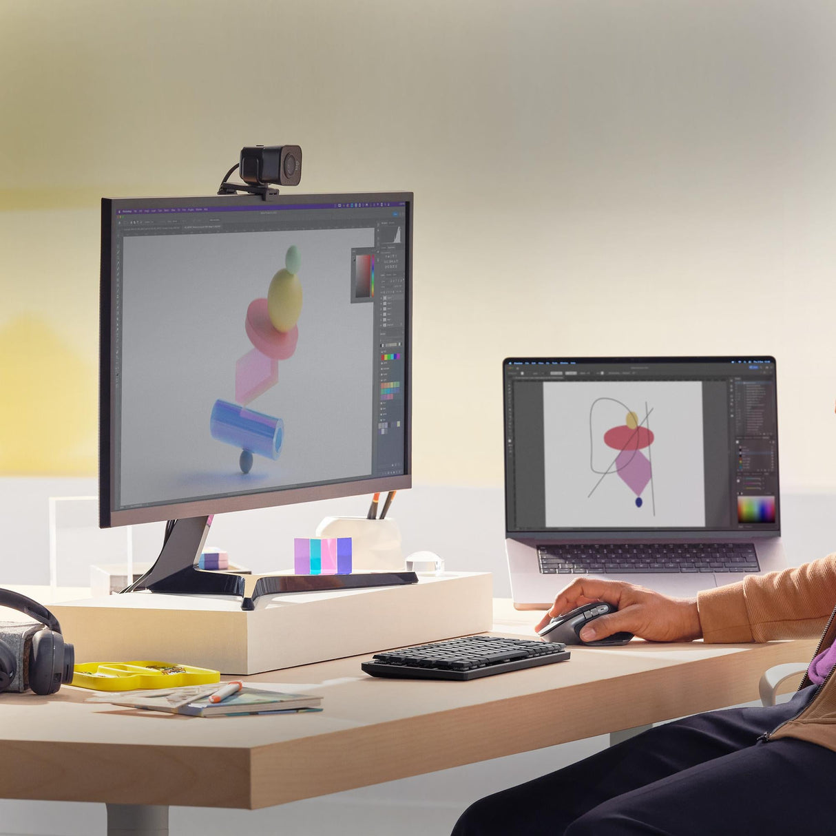 Logitech - MX Master 3S För Mac Performance Trådlös Mus - SPACE GRÅ