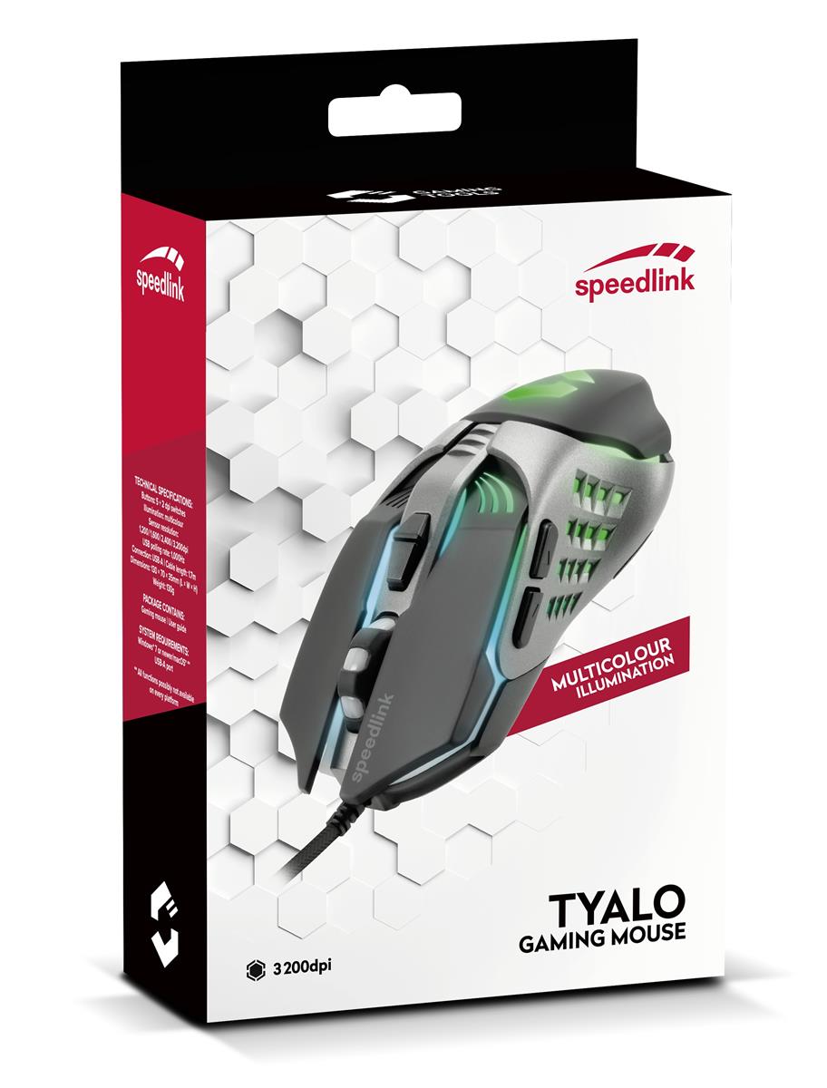 SpeedLink Tyalo Gaming Mouse / Svart