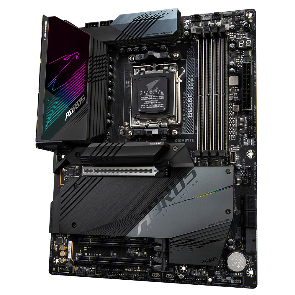 GIGABYTE B650E AORUS MASTER, Moderkort (svart)
