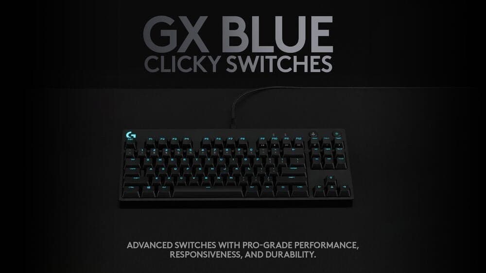 Logitech G PRO Mekaniskt Speltangentbord - SVART - USB - NORDISK