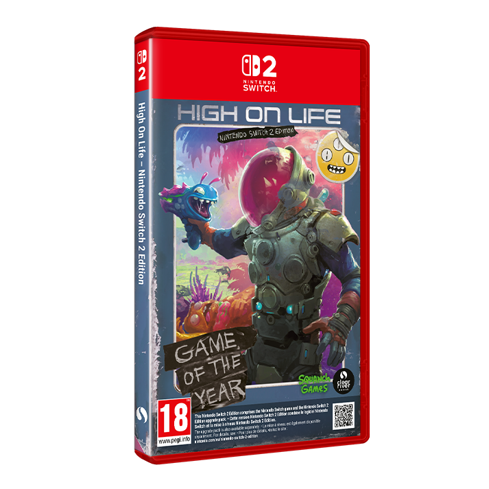 High On Life – Nintendo Switch 2 – spilomslag