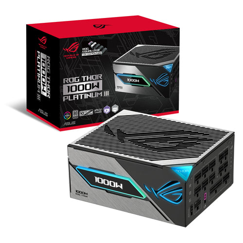 ASUS ROG Thor 1000P3 Gaming E – strømforsyning med emballage