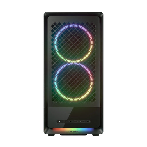 COUGAR DUOAIR RGB kabinet – sort – produktdetalje