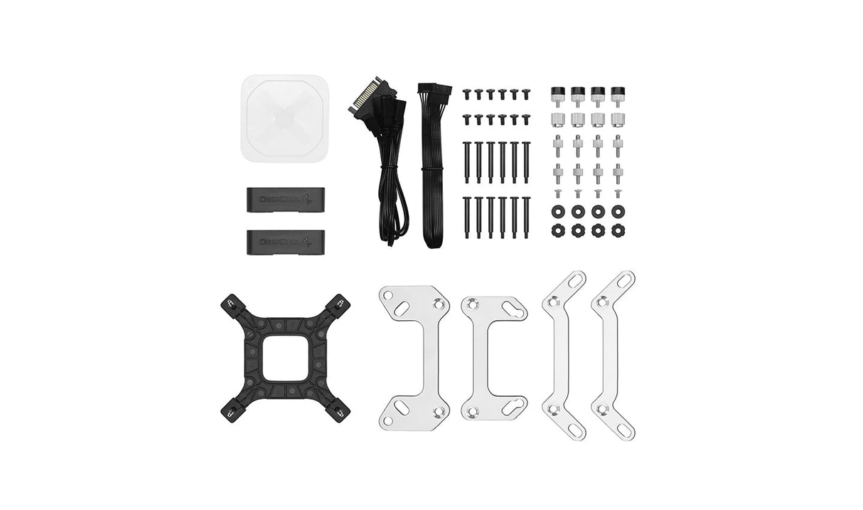 Deepcool LS720 Processor Vätskekylsystem 1-pack Svart 120 Mm